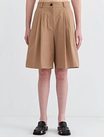 Женские шорты EPINGLER Cotton Blended Bermuda Beige