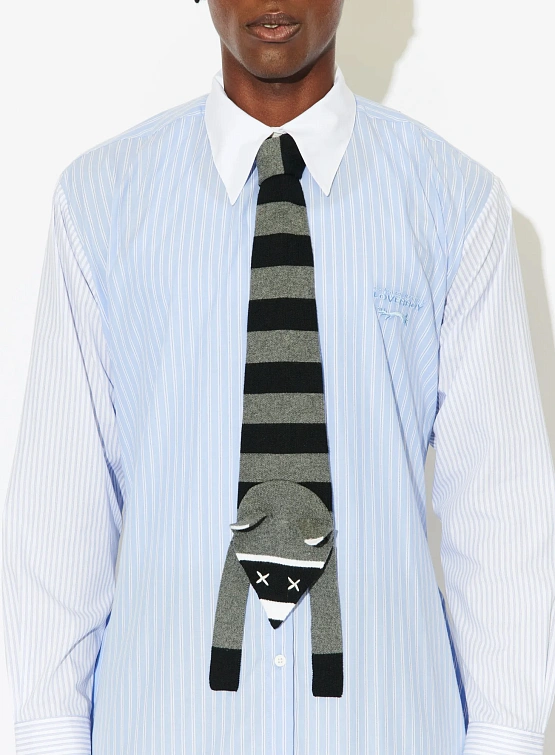 Галстук Charles Jeffrey Loverboy Animal Tie Grey
