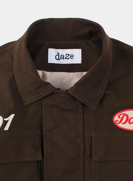 Овершот Daze Riders Work Jacket Brown