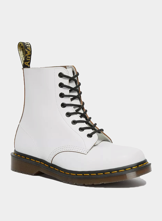 Ботинки Dr. Martens 1460 Vintage Made White Quilon