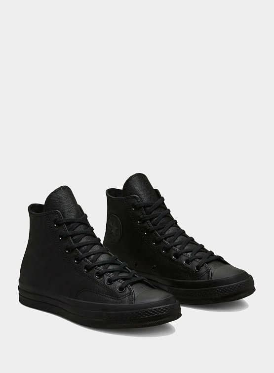 Кеды Converse Chuck 70 Tonal Leather Black