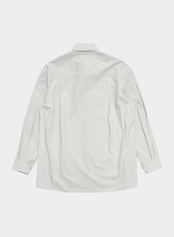 Рубашка AMOMENTO Square Pocket Oversized Shirts Grey