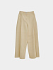 Женские брюки Recto Corte Wide Boat Pants Beige