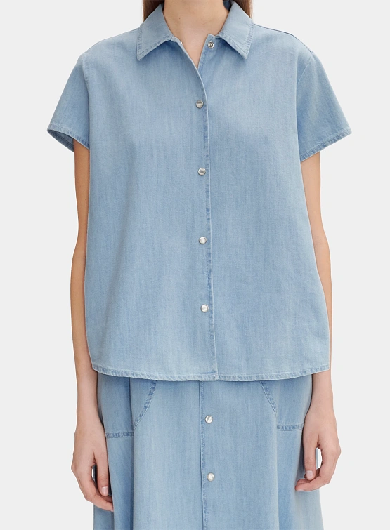 Женская рубашка A.P.C. Marina Pale Blue