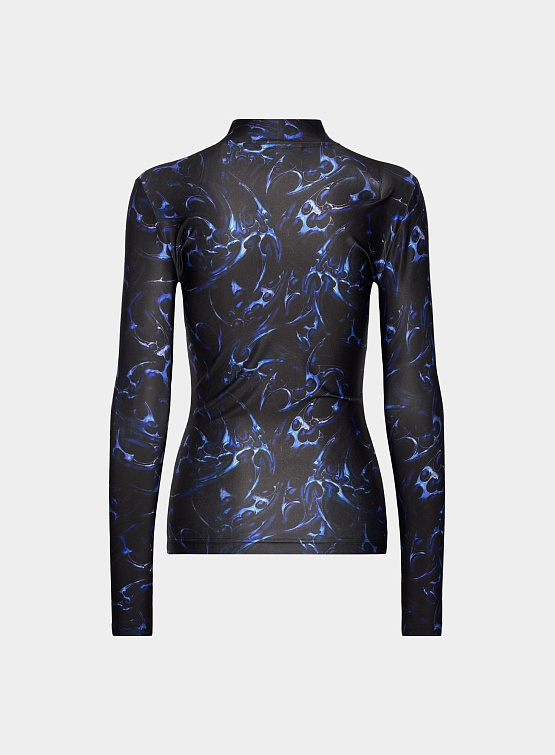 Женский лонгслив Han Kjøbenhavn Chrome Tribal Stretch Silver