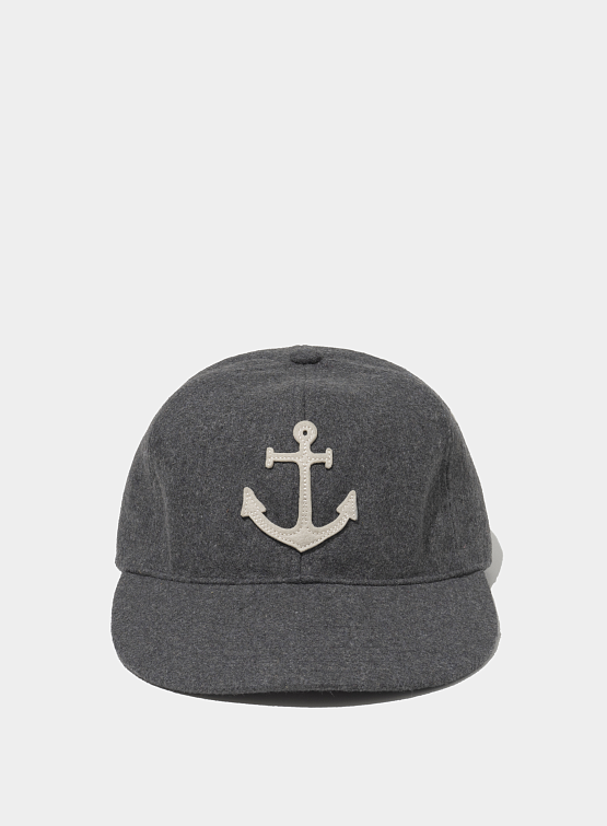 Кепка Uniform Bridge Anchor Wool Ball Cap Grey