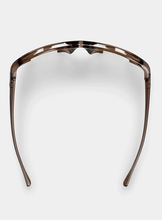 Очки NO PROBLEMO x LE SPECS Cyborg Cocoa/Amber Grad