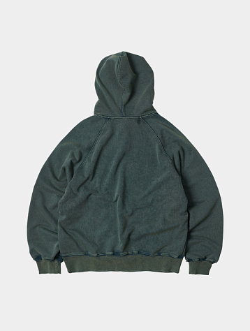Худи FrizmWORKS OG Vintage Dyeing Pullover Dark Green