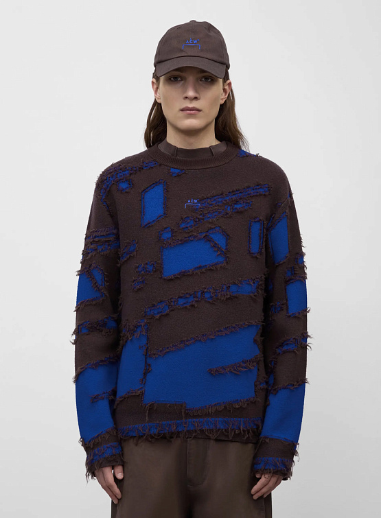 Свитер A-COLD-WALL* Frontage Knit Crewneck Blue
