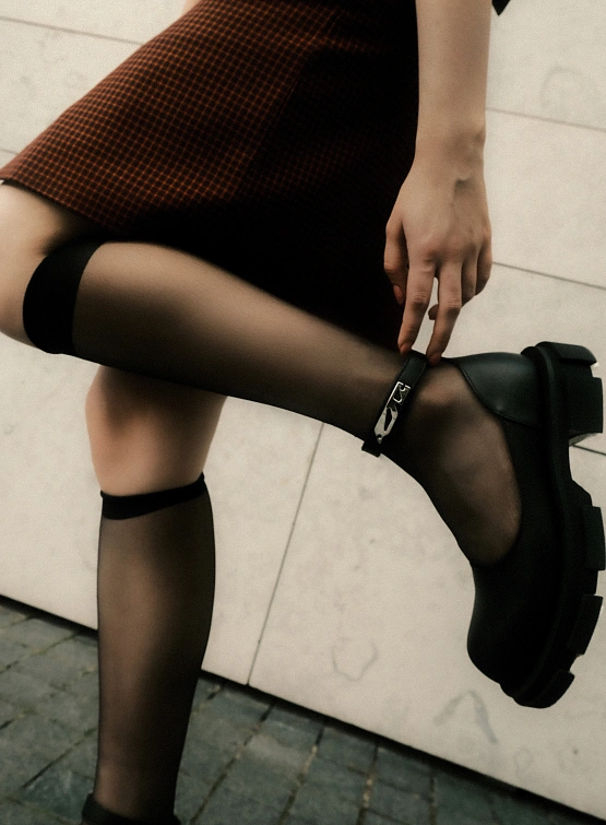 Женские туфли Both Gao Mary Jane Black