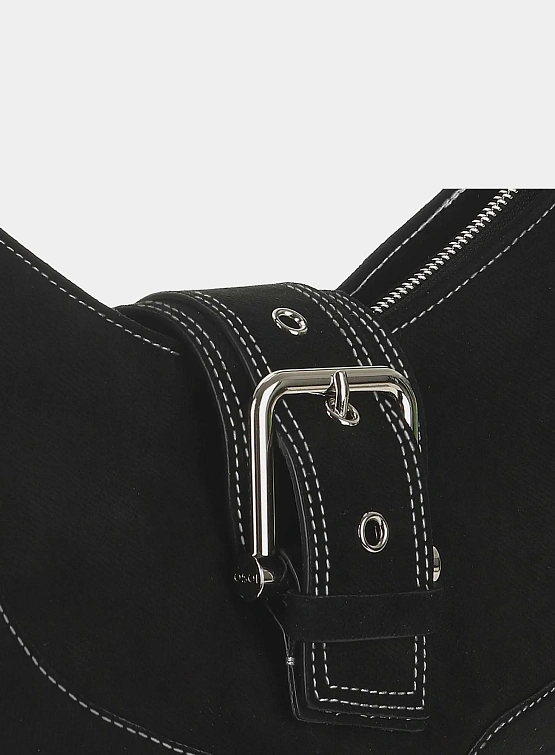 Сумка OSOI Hobo Brocle Denim Black