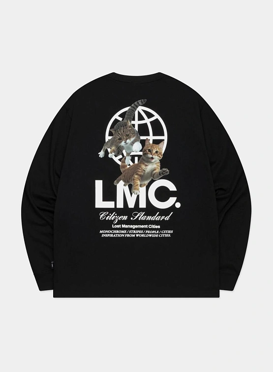 Лонгслив LMC Flying Cats Long Slv Black