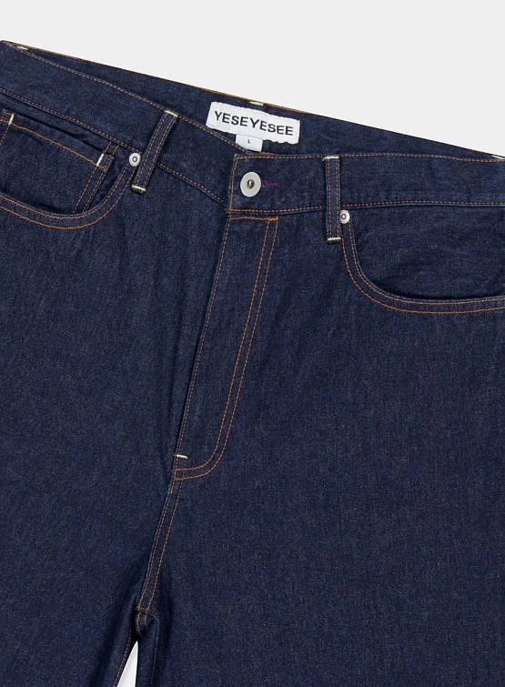 Шорты YESEYESEE Basal 5 Pockets Dark Indigo