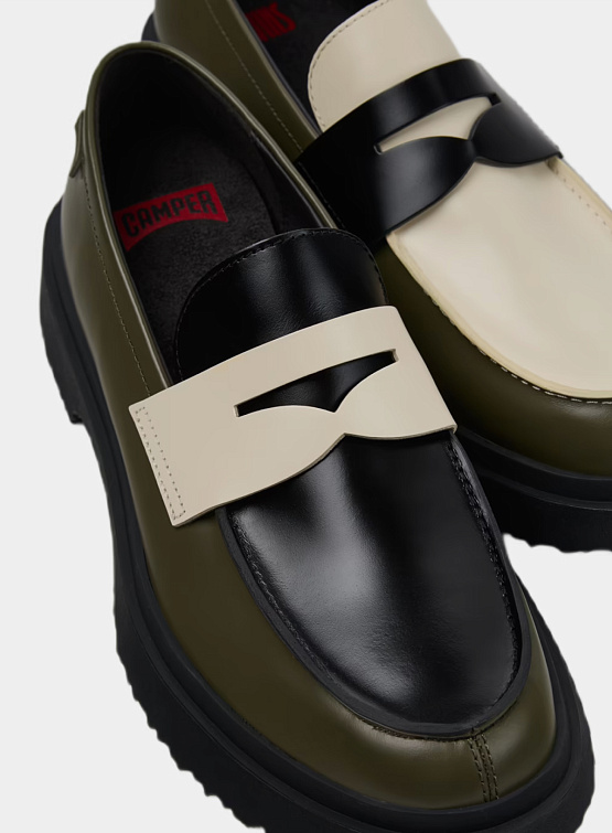 Лоферы Camper Twins Multicolor Nautical Khaki