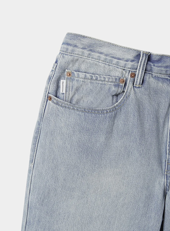 Джинсы thisisneverthat Regular Jeans Washed Blue