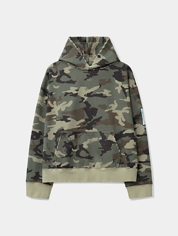 Худи PIET Camo Distressed Camo Print