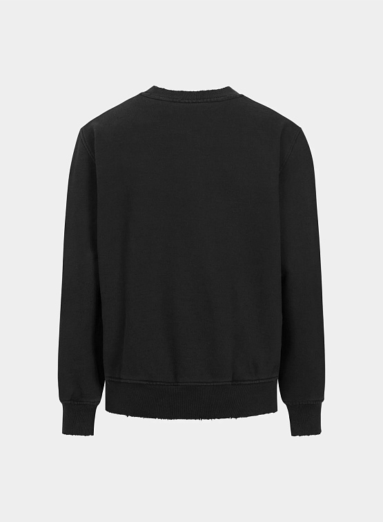 Свитшот Han Kjøbenhavn Distressed Crew Black