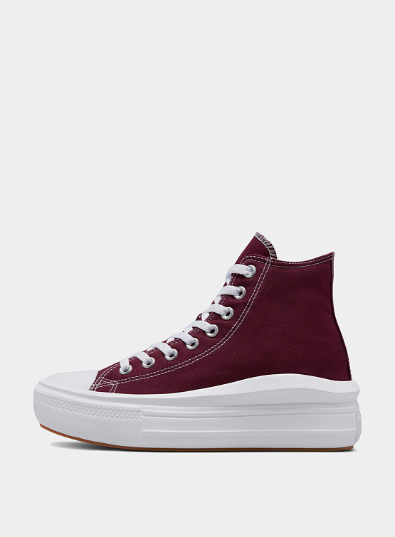 Женские кеды Converse Chuck Taylor AS Platform High Beetroot