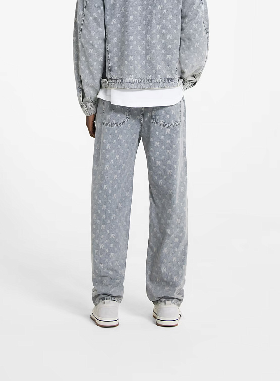 Джинсы Represent Clo R3 Monogram Baggy Stone Wash