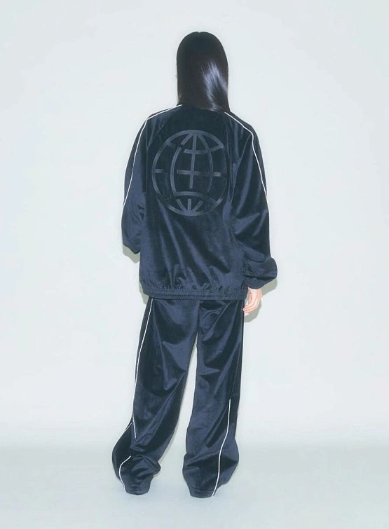 Олимпийка LMC Velour Piping Jacket Navy