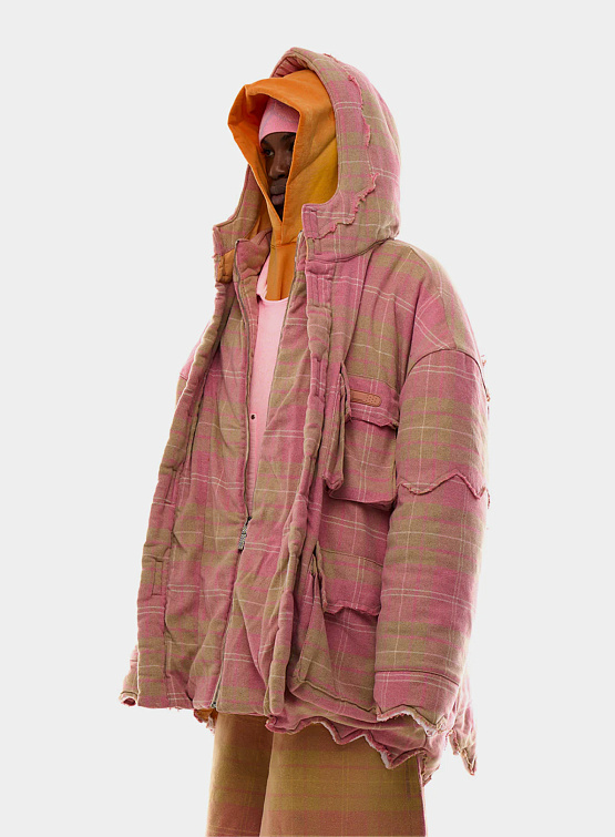Куртка PDF Lucas Plaid Pink