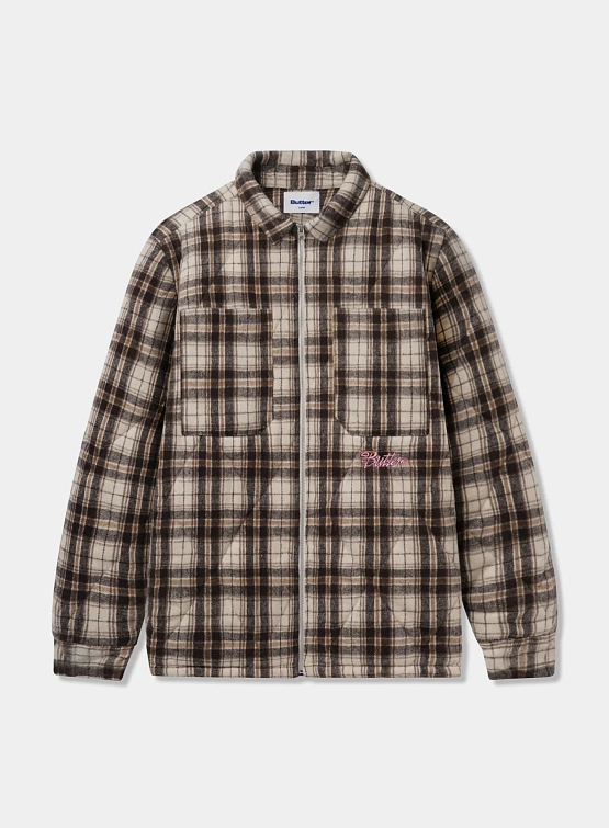 Овершот Butter Goods Jive Flannel Jacket Cream