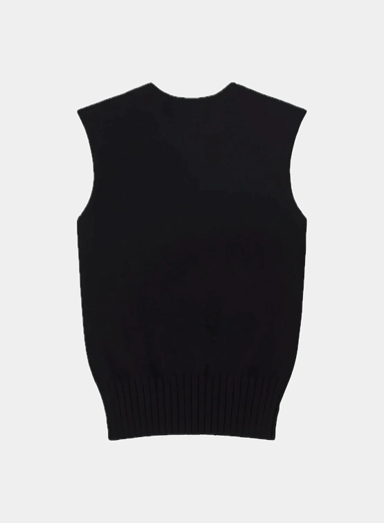 Жилет entire studios Burns Knit Black
