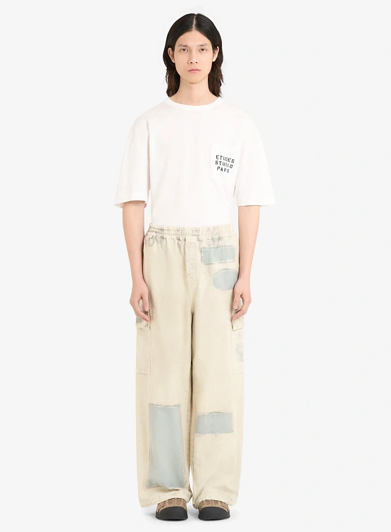 Брюки Études Loose Cargo Ripstop Sage