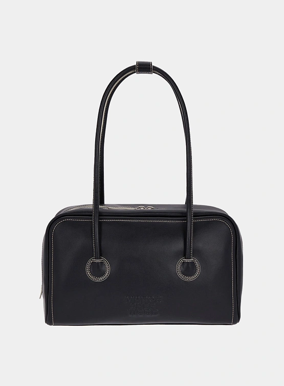 Женская сумка MARGESHERWOOD Soft Boston Black Plain