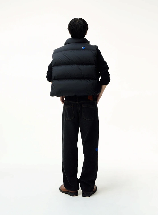 Жилет ADERERROR Sig BL Tag Puffer Vest 01 Black