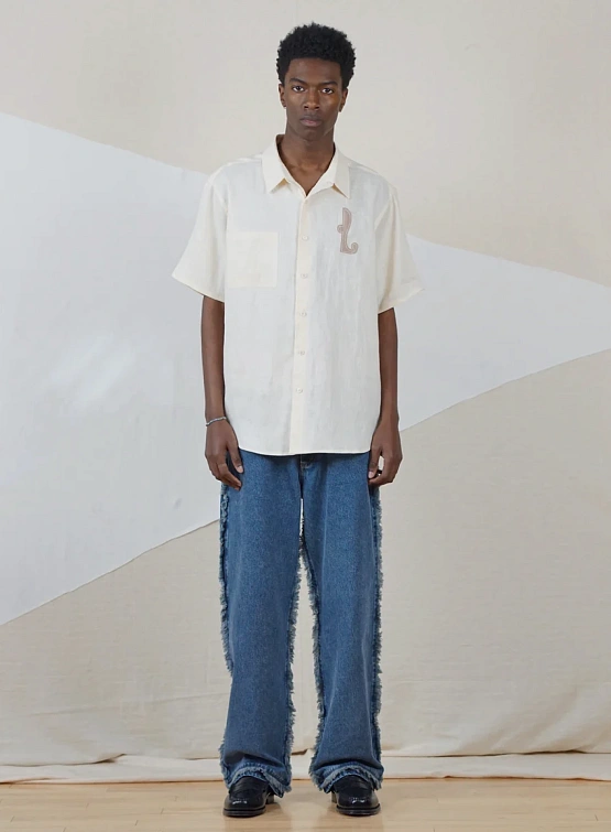 Джинсы lorenz Rico Fringe Denim Pant Blue