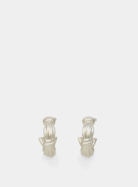 Серьги ADERERROR Earring Product. 108 Silver
