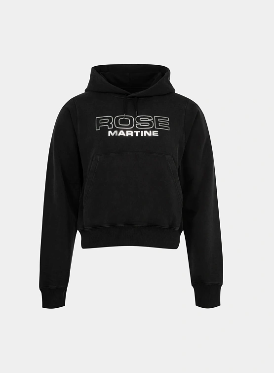 Худи Martine Rose Shrunken Hoodie Black