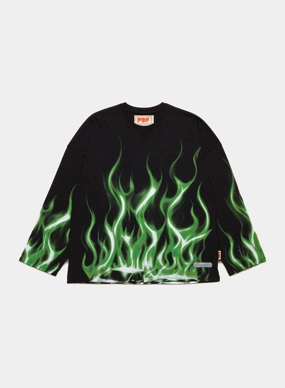 Лонгслив PDF La Flame Longsleeve Black