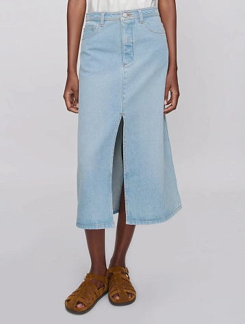 Женская юбка A.P.C. Georgia Skirt Blue