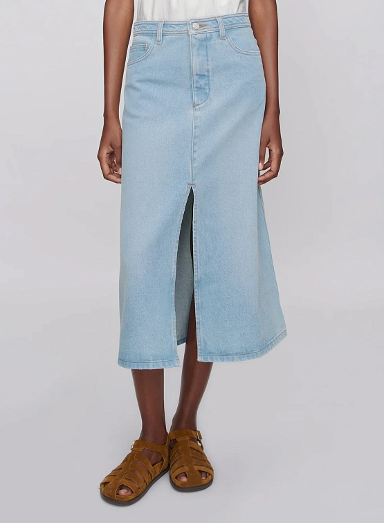Женская юбка A.P.C. Georgia Skirt Blue