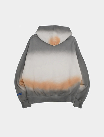 Зип-худи Jungles Jungles Spray Dyed Thru Grey Dyed