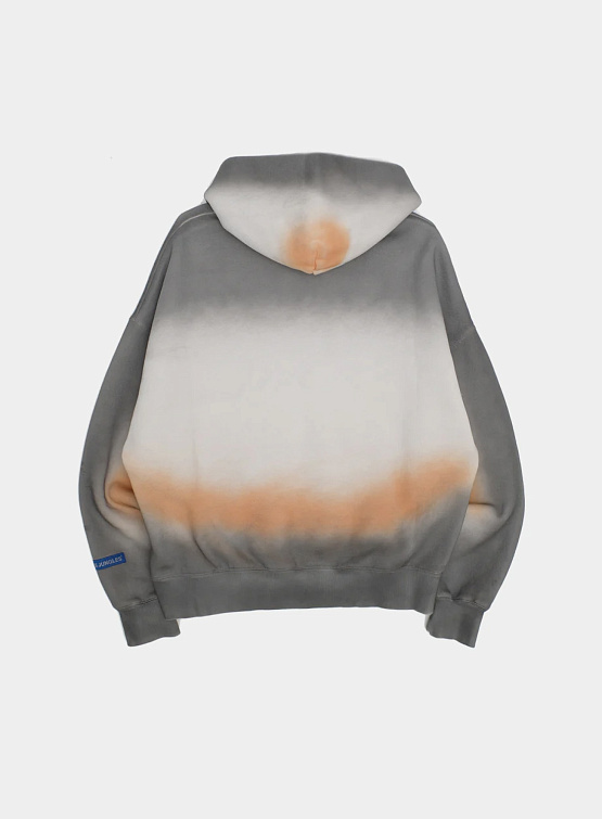 Зип-худи Jungles Jungles Spray Dyed Thru Grey Dyed