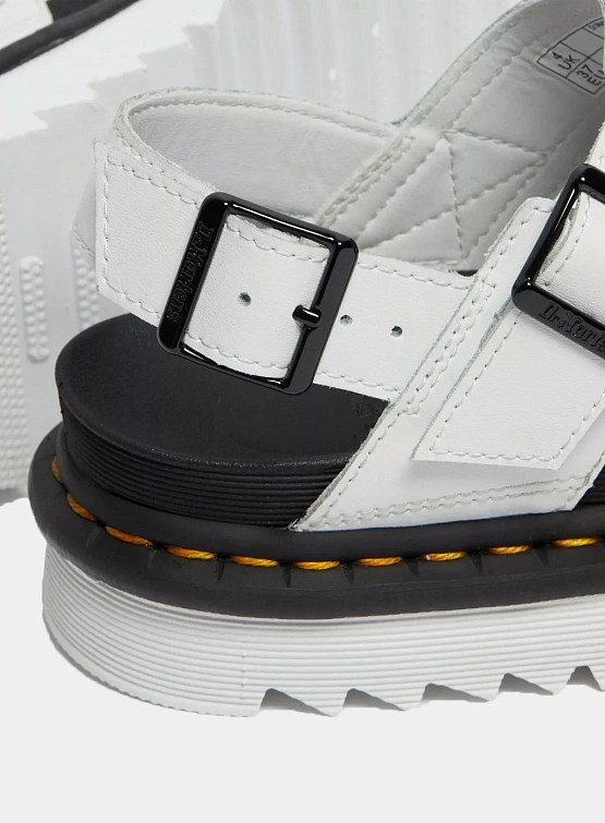 Сандалии Dr. Martens Voss Hydro Leather Strap White