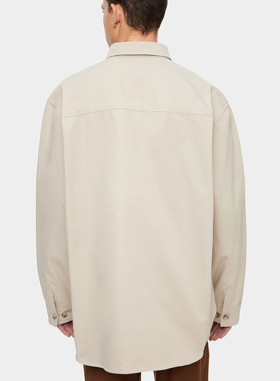 Овершот Han Kjøbenhavn Army Overshirt Light Grey
