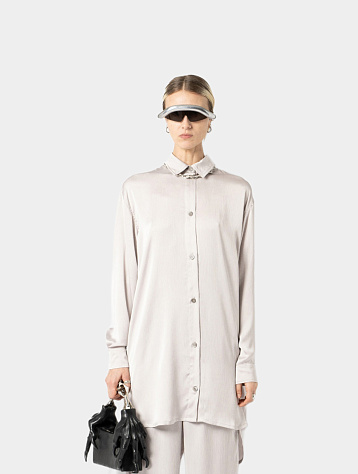Женская рубашка Han Kjøbenhavn Fluid Long Shirt Grey