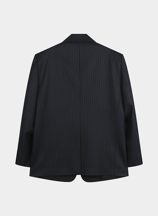 Пиджак System Wool Single Set-Up Dark Navy