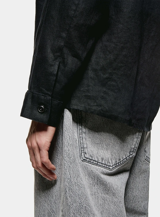 Рубашка MKI MIYUKI ZOKU Linen Box Dress Black