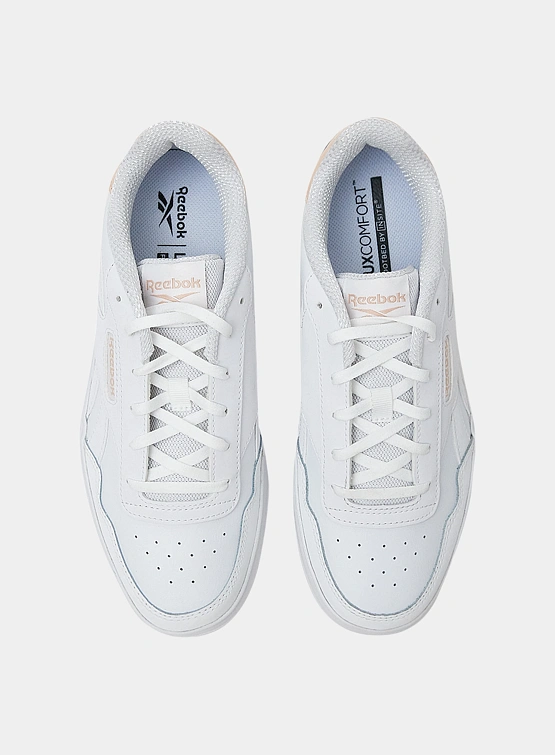Женские кеды Reebok Court Advance Bold White/Clay