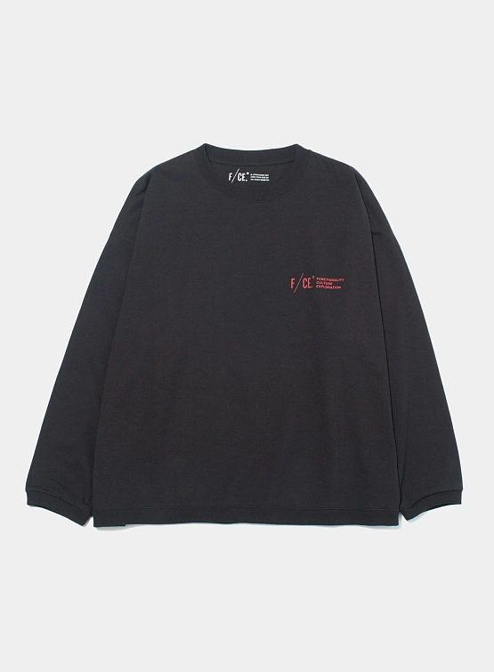 Лонгслив F/CE. Re Logo L/S T Black