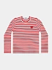 Лонгслив Comme des Garçons PLAY Striped Red