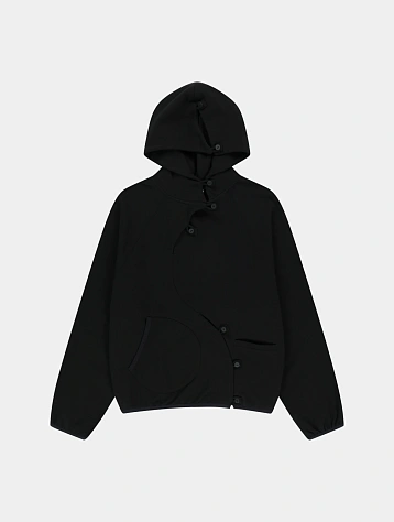 Худи SAN SAN GEAR Button Hoodie Black