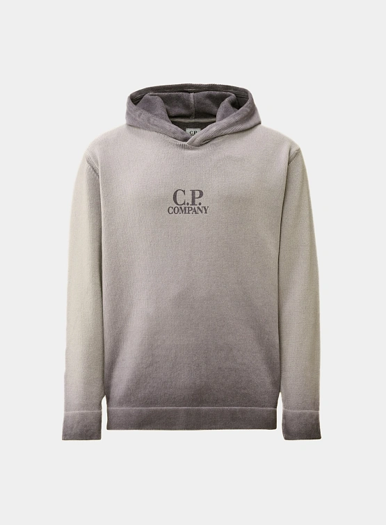 Худи C.P. Company Chenille Cotton Lavander Violet