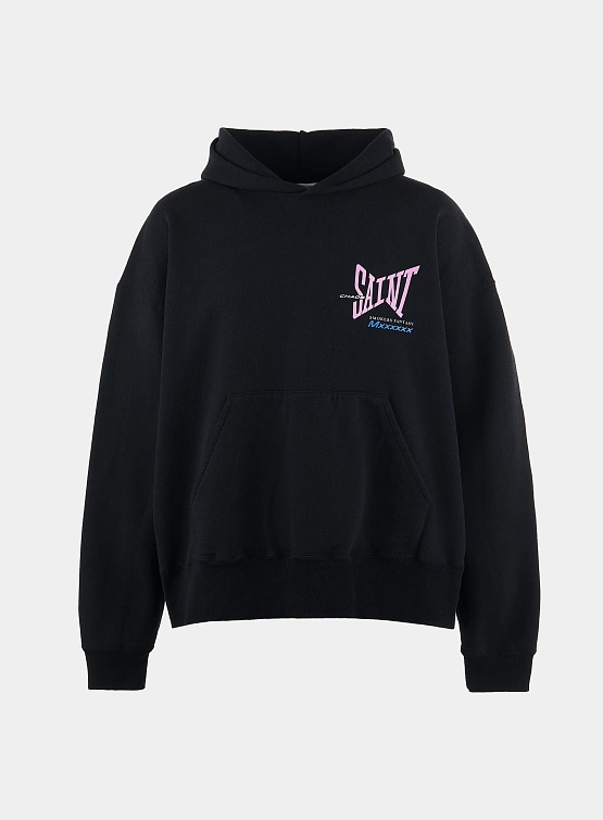 Худи SAINT MXXXXXX Hoodie Ribon Saint Black