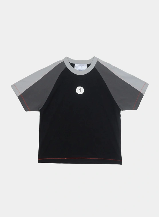 Футболка Jungles Jungles Double Layer Sleeve Black Grey